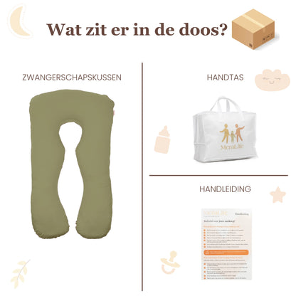Zwangerschaps     kussen U-Vorm