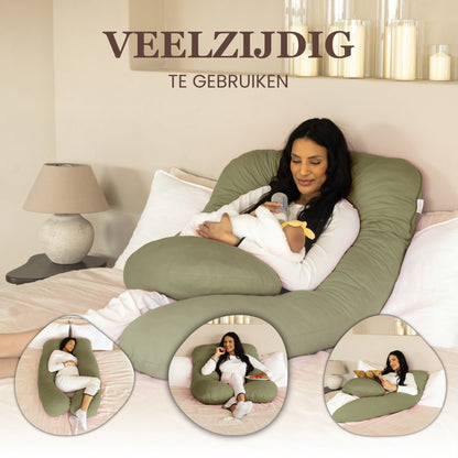 Zwangerschaps     kussen U-Vorm